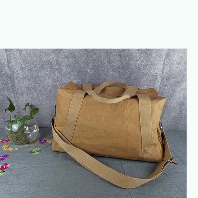 High End Fashion Stile Crossbody Sling Bag per donne in marrone naturale