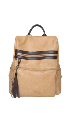 Computer impermeabile Laptop Zaino a due vie per ragazze Bange Bag Custom PU cuoio