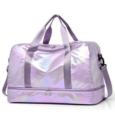 Borsa da viaggio a strato divisorio per attrezzature da fitness di moda e funzionali per donne