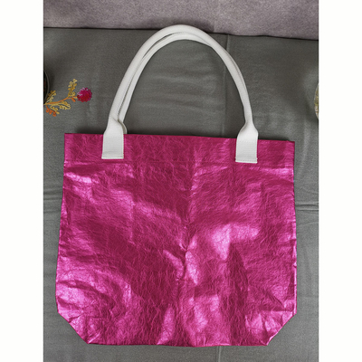 Borsa da mano per professionisti in colore blu e rosso rosso