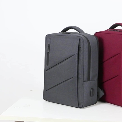 Zaino da lavoro con logo personalizzato con grande capacità e materiale anti-furto Oxford