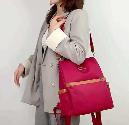 Manico trapezoide carta Kraft donne Kawaii Mini Viaggio Portare sullo zaino