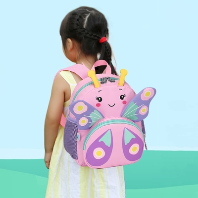 Bambini Carini Zaino Per Ragazze Piccole 3D Cartoni animati Bambini Borse da scuola Borse da 1-3 anni Asilo Nursing Borse da viaggio Bambini Zaino Giocattoli Zaino Regalo Per Bambini Zaino Da Giorno