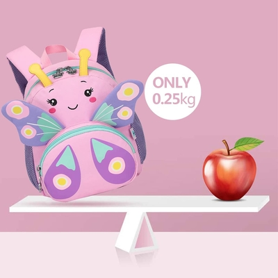 Bambini Carini Zaino Per Ragazze Piccole 3D Cartoni animati Bambini Borse da scuola Borse da 1-3 anni Asilo Nursing Borse da viaggio Bambini Zaino Giocattoli Zaino Regalo Per Bambini Zaino Da Giorno