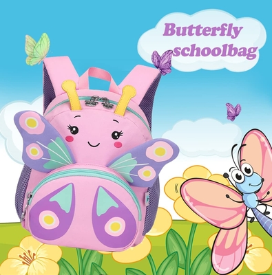 Bambini Carini Zaino Per Ragazze Piccole 3D Cartoni animati Bambini Borse da scuola Borse da 1-3 anni Asilo Nursing Borse da viaggio Bambini Zaino Giocattoli Zaino Regalo Per Bambini Zaino Da Giorno