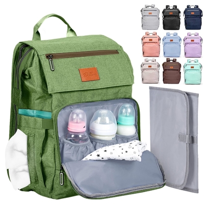 Borsa per pannolini per bambini personalizzata con cambio borsa da viaggio grande per neonati Neonati essenziali Pacchetto zaino per mamme Zaino casual per donne