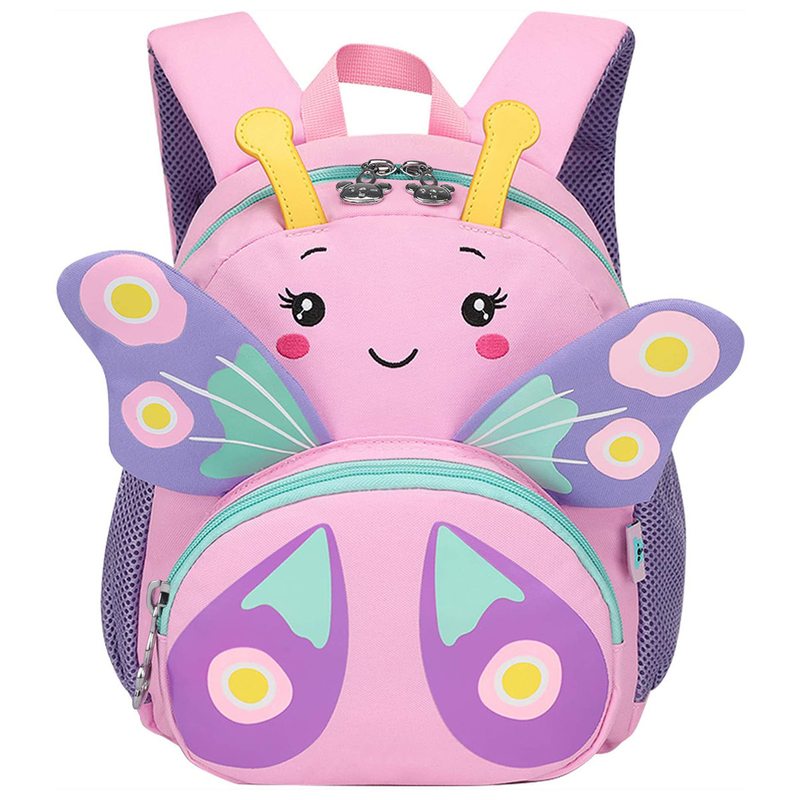 Bambini Carini Zaino Per Ragazze Piccole 3D Cartoni animati Bambini Borse da scuola Borse da 1-3 anni Asilo Nursing Borse da viaggio Bambini Zaino Giocattoli Zaino Regalo Per Bambini Zaino Da Giorno